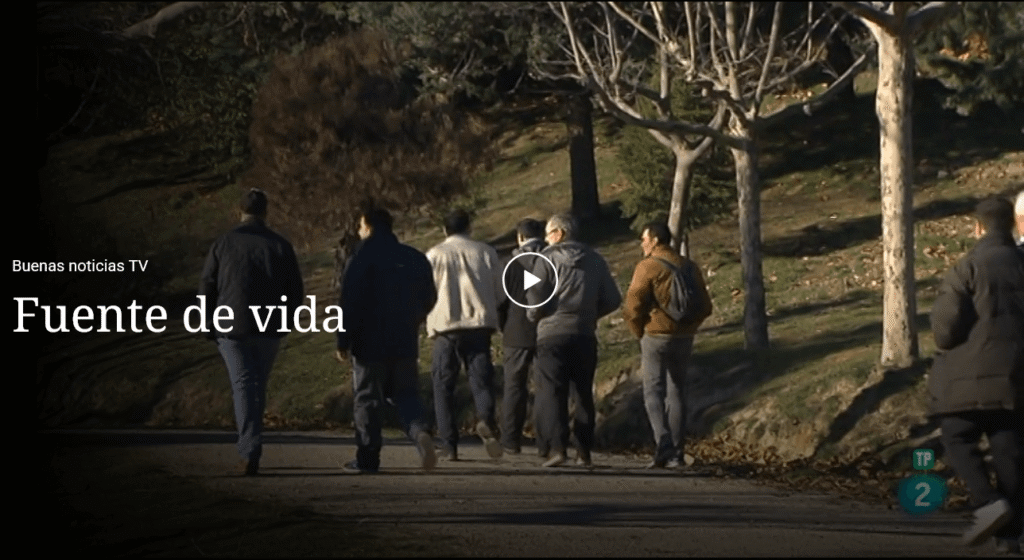 reportaje a asociación fuente de vida en buenas noticias rtve